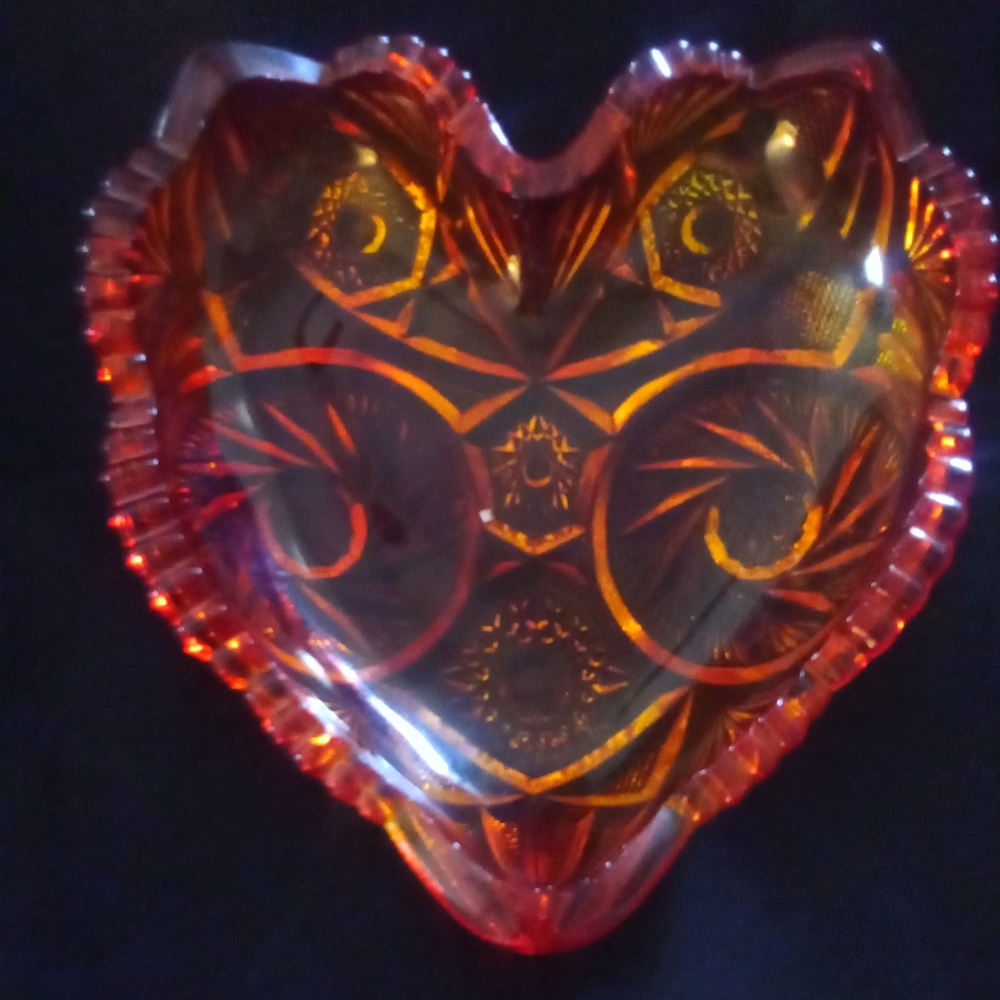 Vintage LE Smith candy dish   ashtray